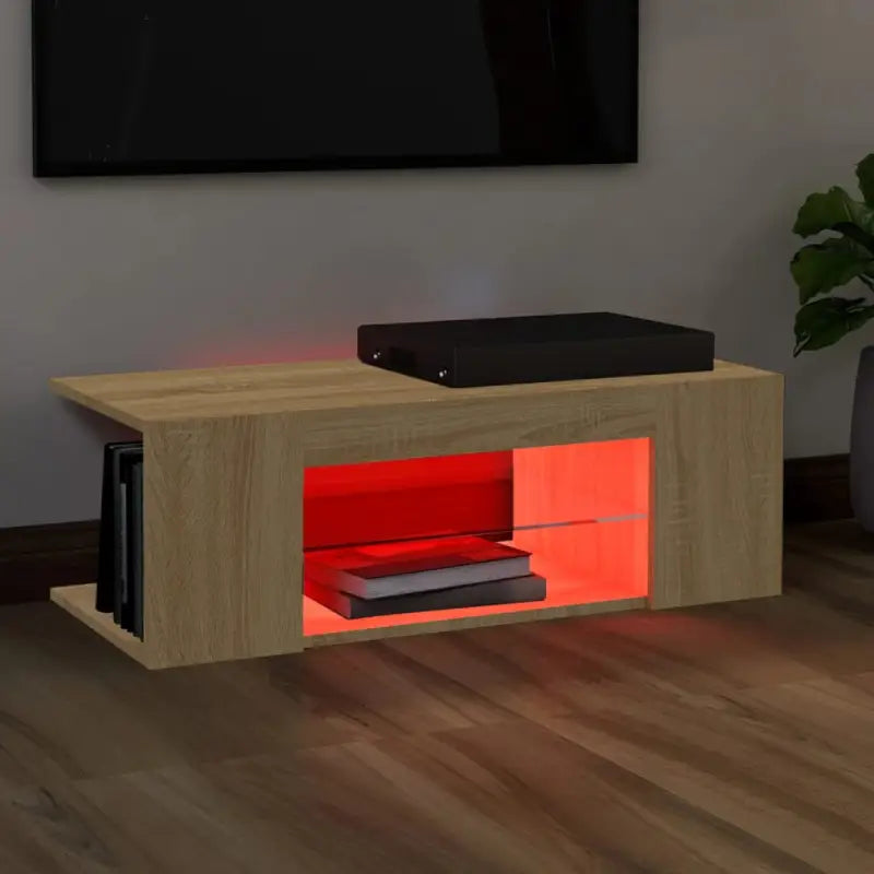Tv-meubel met rgb led-verlichting en trendy praktisch ontwerp - Tv-meubels