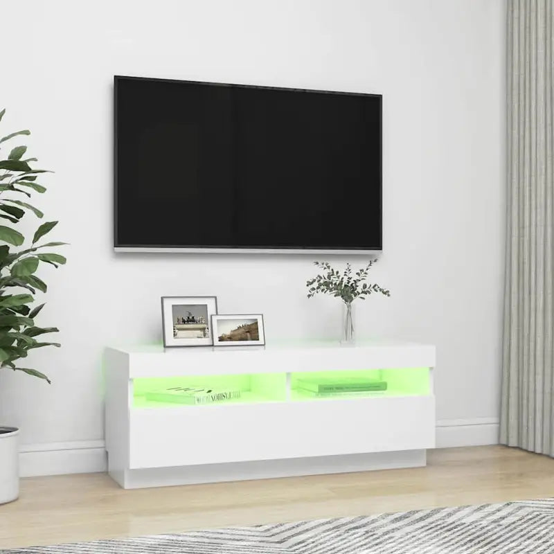 Tv-meubel met RGB LED-verlichting en trendy praktisch ontwerp - Tv-meubels