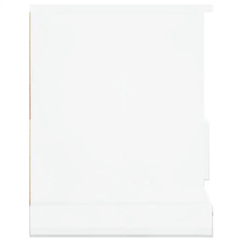 Tv-meubel van bewerkt hout in hoogglans wit voor een trendy uitstraling - Tv-meubels