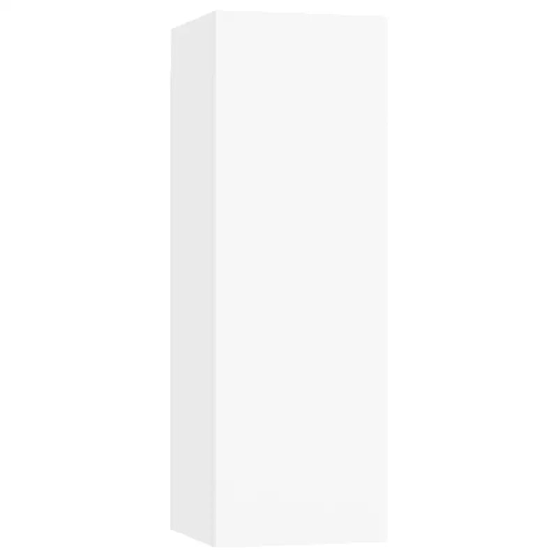 Tv-meubel van bewerkt hout met muurbevestiging en trendy design - Tv-meubels