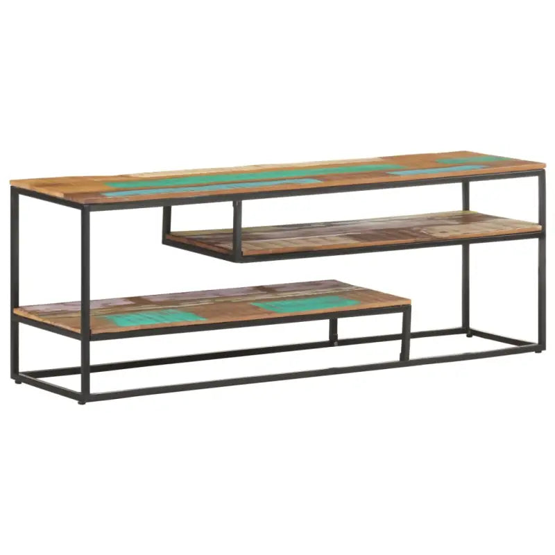 Tv-meubel van massief gerecycled hout met industriële stijl - Tv-meubels
