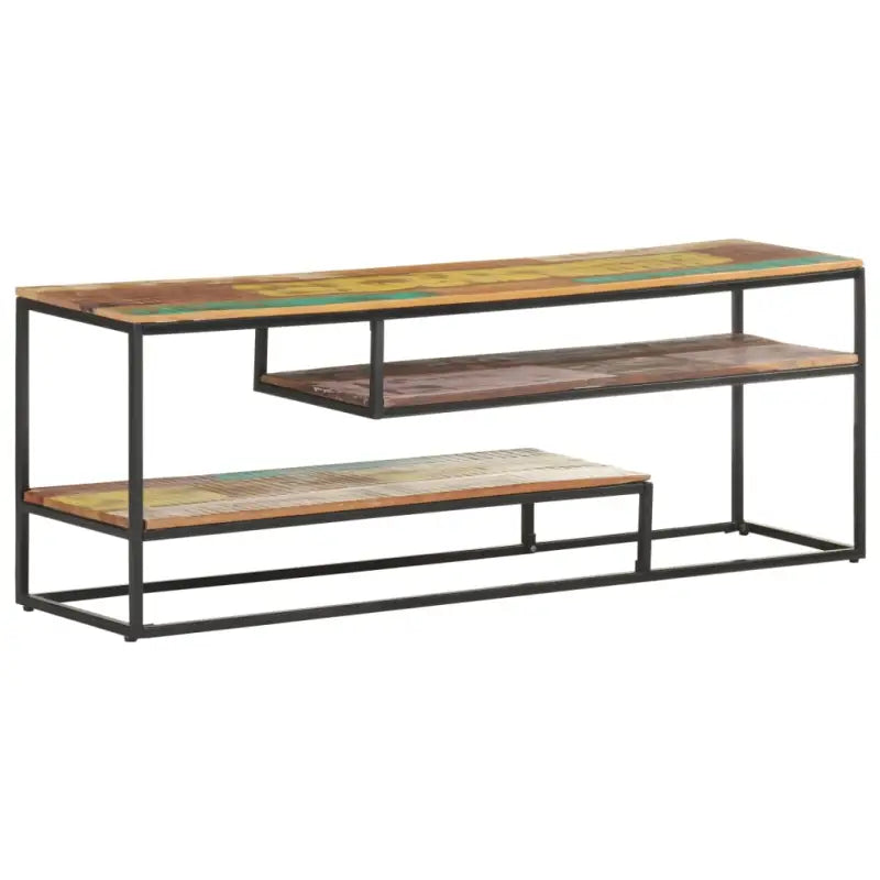 Tv-meubel van massief gerecycled hout met industriële stijl - Tv-meubels