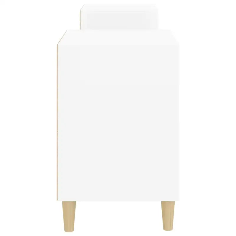 Tv-meubels van bewerkt hout in hoogglans wit met stijl en stabiliteit - Tv-meubels