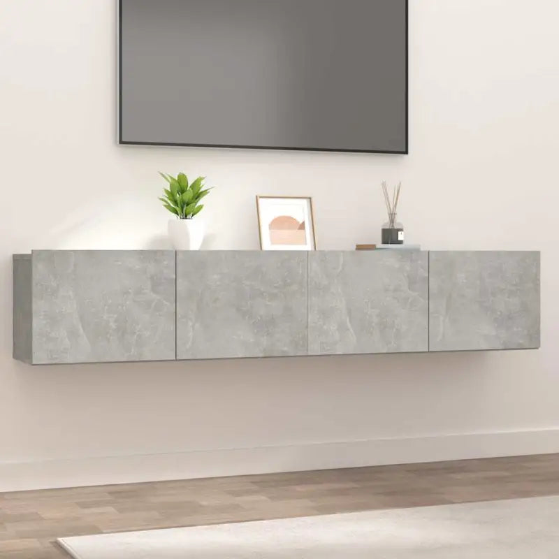 Tv-meubels van bewerkt hout met modern en stevig design - Tv-meubels