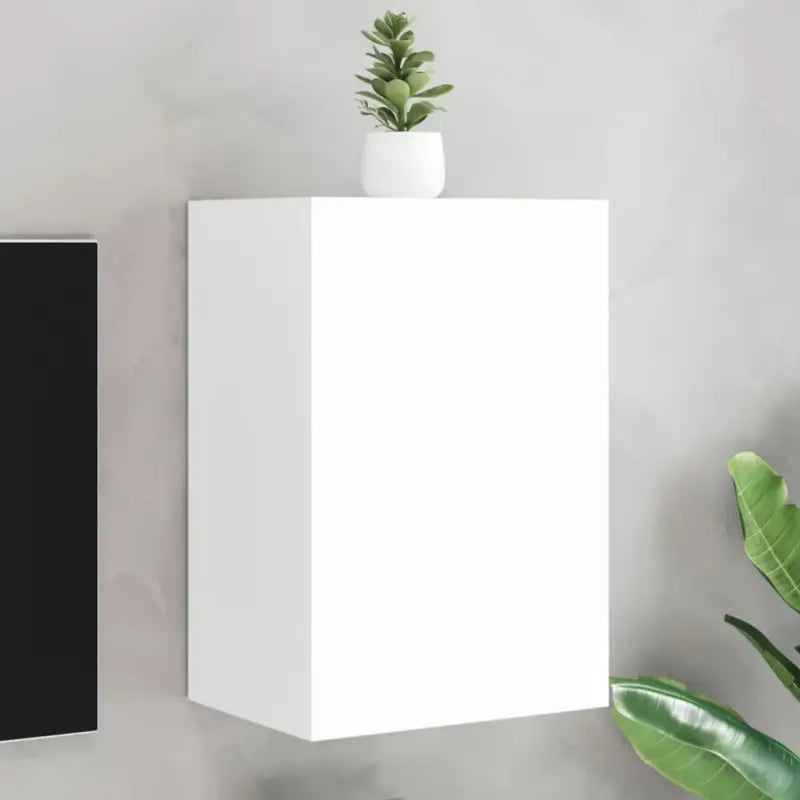 Tv-meubels van bewerkt hout voor een ruime en opgeruimde woonkamer - Wit / 1 / 60 cm - Tv-meubels