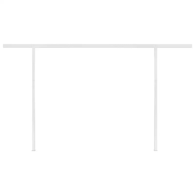 Uitschuifbare luifel met gepoedercoat aluminium frame automatisch - Zonwering