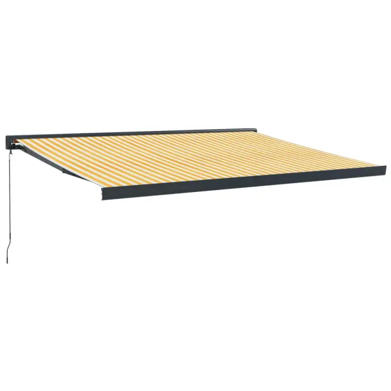 Uittrekbare luifel in gepoedercoat aluminium voor je terras - Zonwering