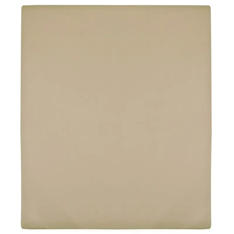 Ultrazacht katoenen hoeslaken voor comfortabel slapen - Taupe / 90 x 200 cm / 1 - Hoeslakens