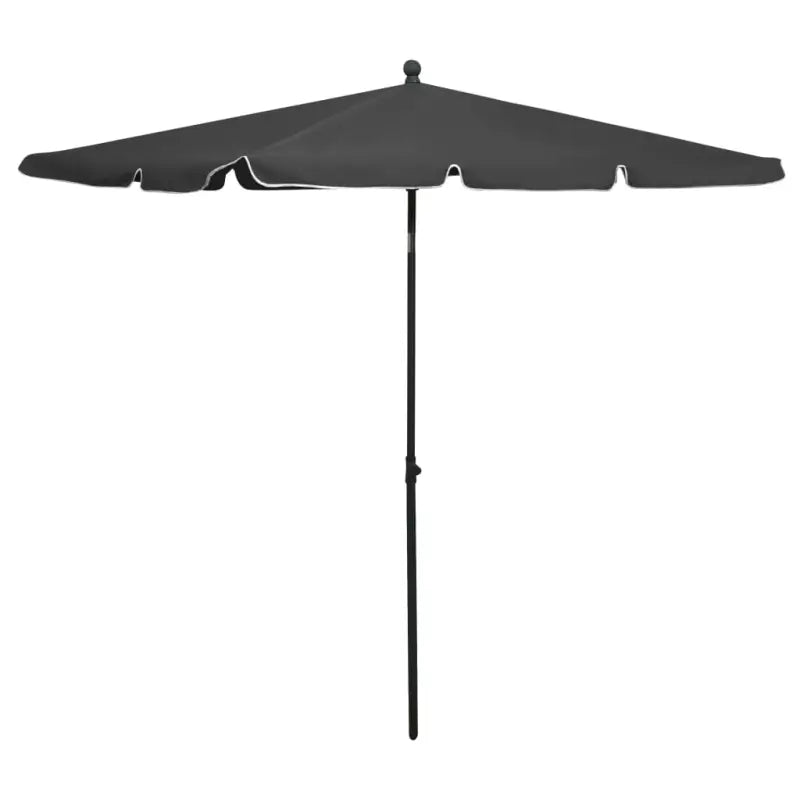Uv-beschermende parasol met anti-vervagend polyester - Antraciet / 1 - Parasols en zonneschermen