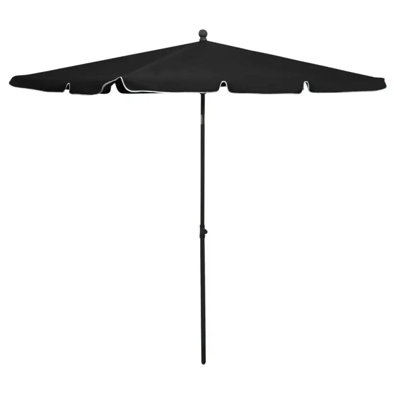 Uv-beschermende parasol met anti-vervagend polyester - Zwart / 1 - Parasols en zonneschermen