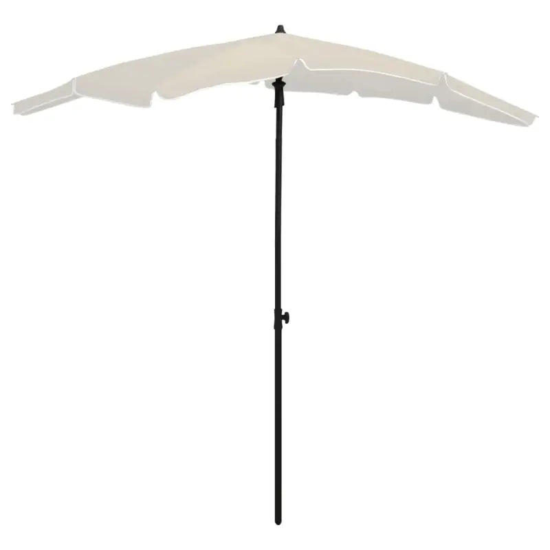 UV-beschermende parasol van polyester voor schaduw en bescherming - Zand / 1 - Parasols en zonneschermen