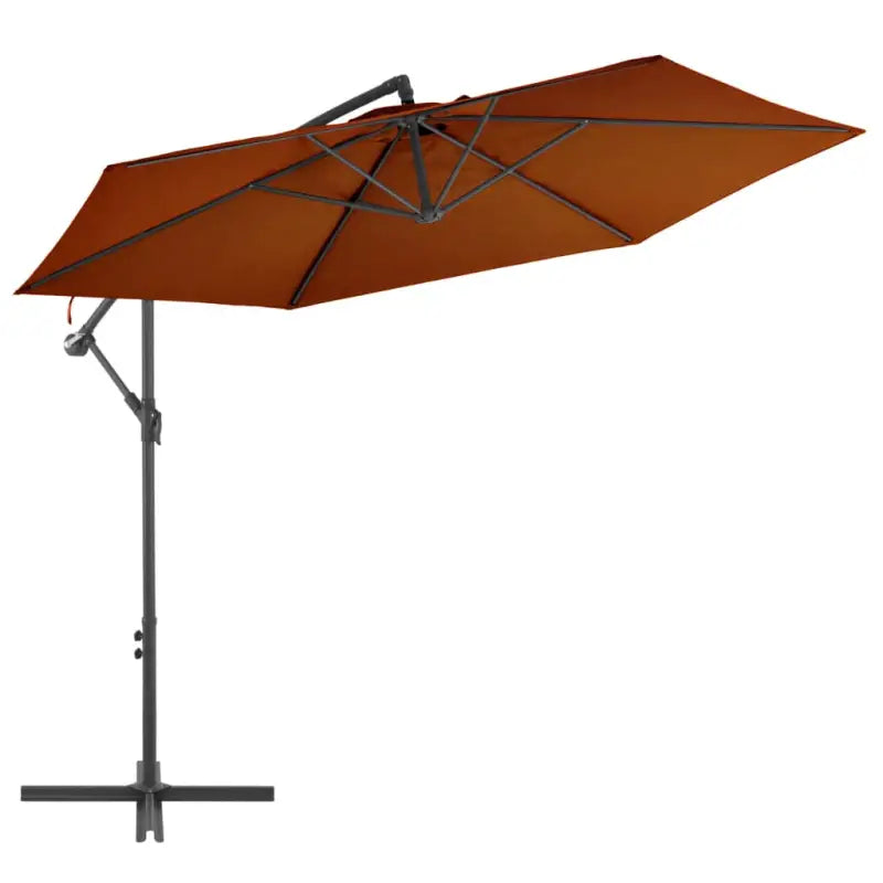 UV-beschermende parasol voor langdurige zonblootstelling - Terracotta / 1 - Parasols en zonneschermen