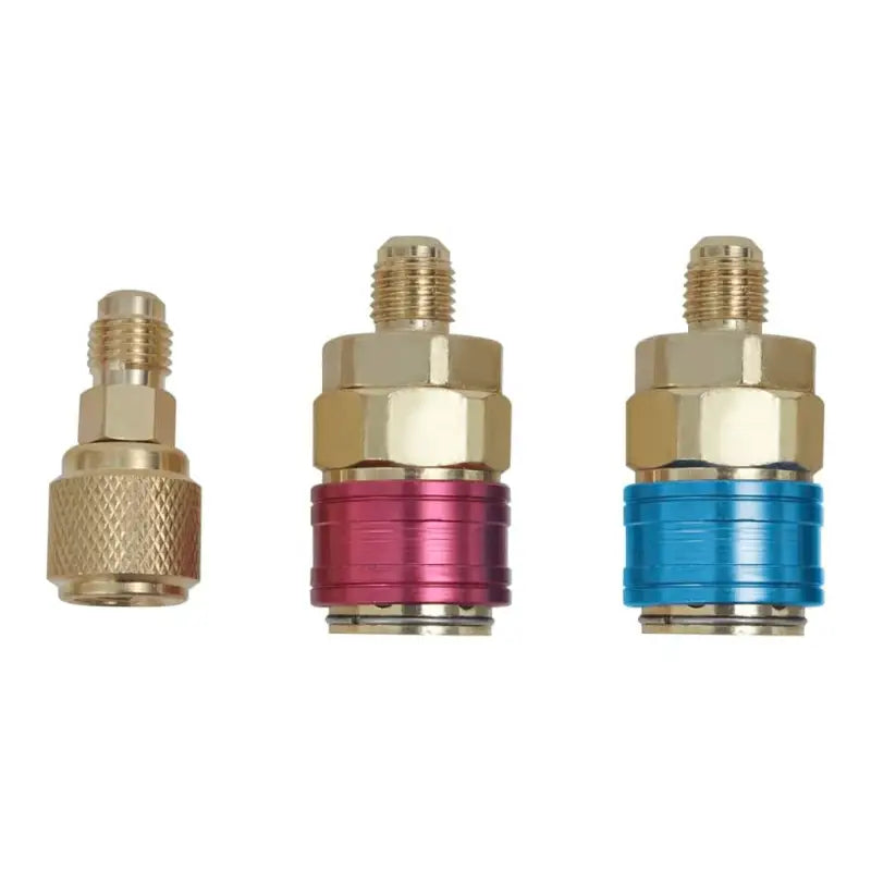 Vacuümpomp voor Airconditioning met aluminium behuizing en 2-voudige manometerset - Accessoires voor airconditioning