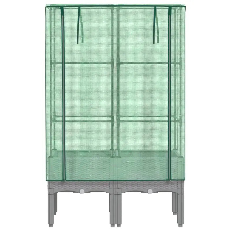 Verhoogde plantenbak met kasdek voor veel groeiruimte - Bloempotten & plantenbakken