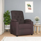 Verstelbare fauteuil for ultiem ontspanning en comfort - Bruin / 1 - Fauteuils & Relaxfauteuils