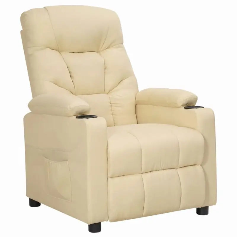 Verstelbare fauteuil voor ultiem comfort en ontspanning - Crème / 1 - Fauteuils & Relaxfauteuils