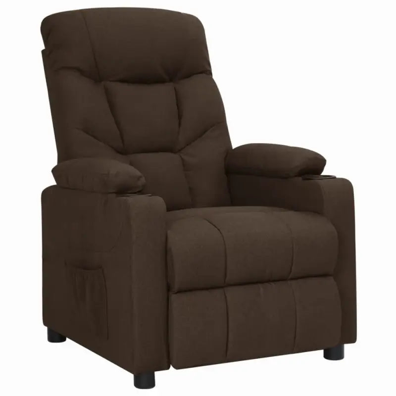 Verstelbare fauteuil voor ultiem comfort en ontspanning - Donkerbruin / 1 - Fauteuils & Relaxfauteuils