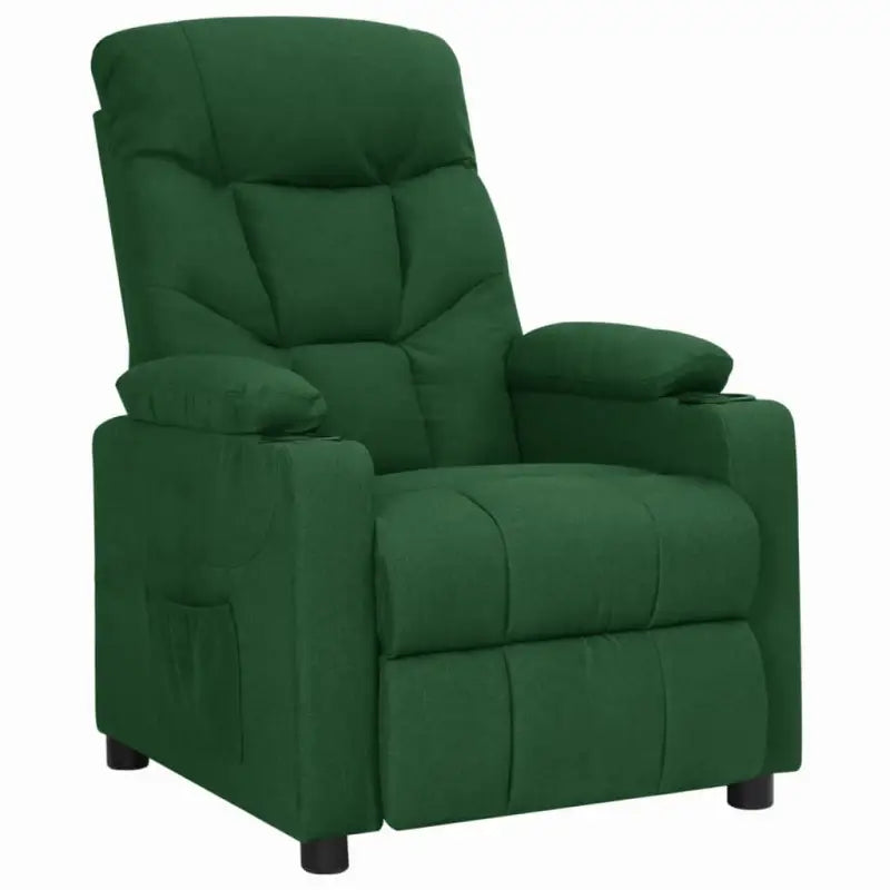Verstelbare fauteuil voor ultiem comfort en ontspanning - Donkergroen / 1 - Fauteuils & Relaxfauteuils