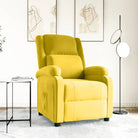 Verstelbare fauteuil voor ultiem comfort en ontspanning - Geel / 1 - Fauteuils & Relaxfauteuils