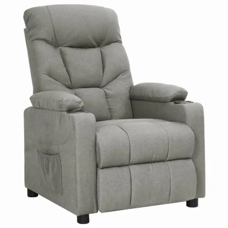 Verstelbare fauteuil voor ultiem comfort en ontspanning - Lichtgrijs / 1 - Fauteuils & Relaxfauteuils