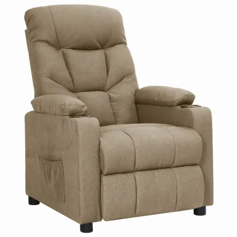 Verstelbare fauteuil voor ultiem comfort en ontspanning - Taupe / 1 - Fauteuils & Relaxfauteuils