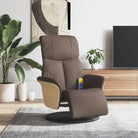 Verstelbare massagestoel met gerichte massage en meerdere programma’s - Bruin / 1 - Fauteuils & Relaxfauteuils