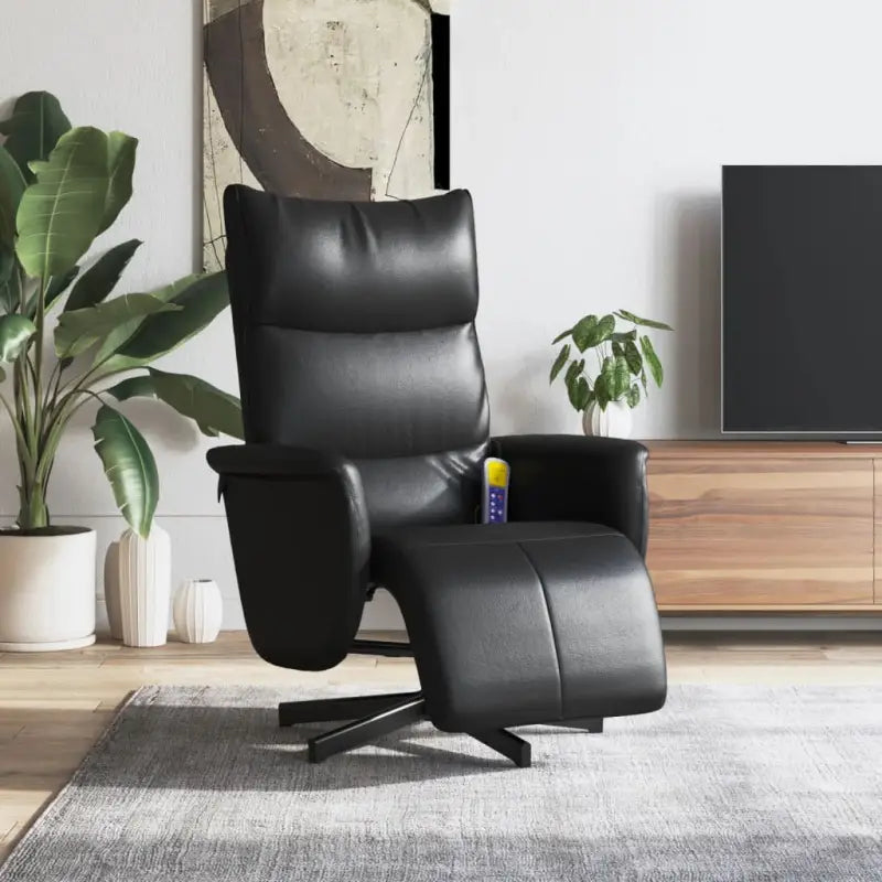 Verstelbare massagestoel voor ultiem comfort en gerichte massageervaring - Zwart / 1 - Fauteuils & Relaxfauteuils