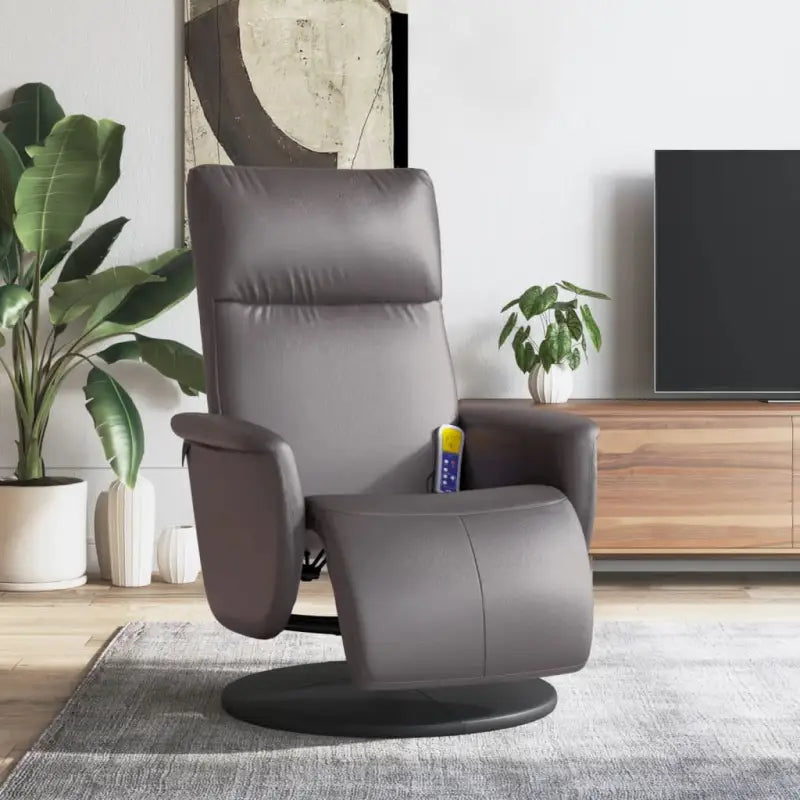 Verstelbare massagestoel voor ultiem comfort en gerichte massage - Grijs / 1 - Fauteuils & Relaxfauteuils