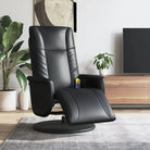 Verstelbare massagestoel voor ultiem comfort en ontspanning - Zwart / 1 - Fauteuils & Relaxfauteuils