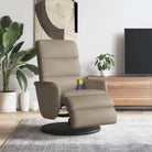 Verstelbare massagestoel voor ultiem comfort in huis - Cappuccino / 1 - Fauteuils & Relaxfauteuils
