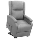 Verstelbare stoel voor comfortabel relaxen en verstelbare rugleuning - Lichtgrijs / 1 - Fauteuils & Relaxfauteuils