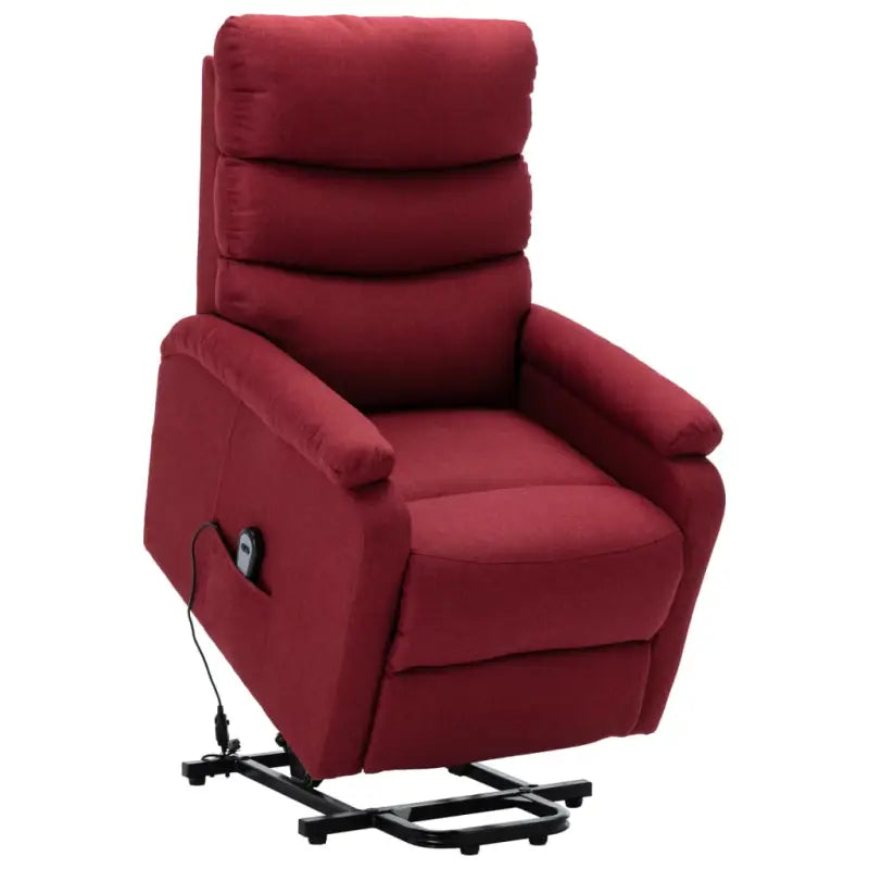 Verstelbare stoel voor extra comfort en ontspanning - Wijnrood / 1 - Fauteuils & Relaxfauteuils