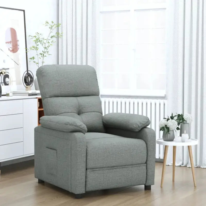 Verstelbare stoel voor ultiem comfort en ontspanning - Donkergrijs / 1 - Fauteuils & Relaxfauteuils