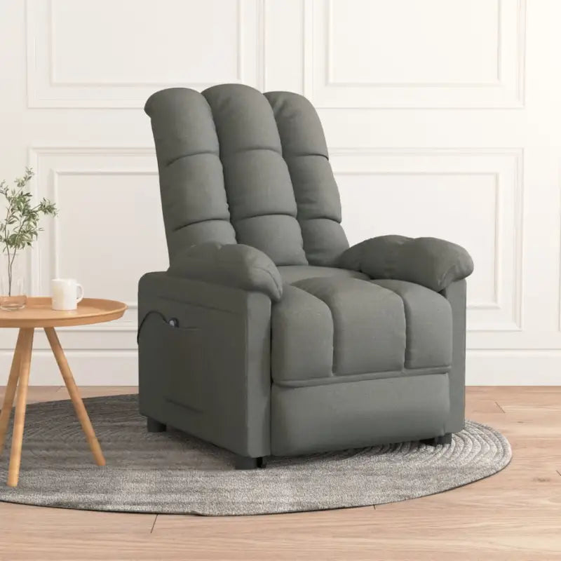 Verstelbare stoel voor ultiem comfort en ontspanning - Donkergrijs / 1 - Fauteuils & Relaxfauteuils
