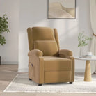 Verstelbare stoel voor ultiem comfort en relaxen - Bruin / 1 - Fauteuils & Relaxfauteuils