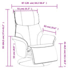 Verstelbare stoel voor ultiem ontspanning en comfort - Fauteuils & Relaxfauteuils