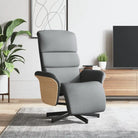 Verstelbare stoel voor ultiem ontspanning en comfort - Lichtgrijs / 1 - Fauteuils & Relaxfauteuils