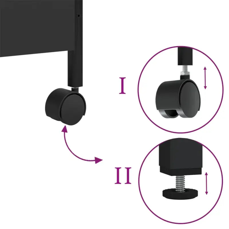 Vintage keukentrolley van bewerkt hout met volop opbergruimte - Keukentrolleys