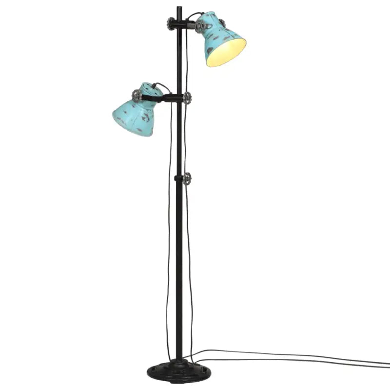 Vloerlamp met industrieel design voor elke woonkamer of slaapkamer - Blauw / 1 / 2 - Lampen