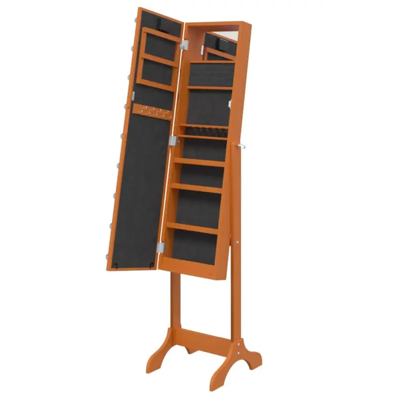 Vrijstaande spiegel met LED-verlichting voor heldere weerspiegeling - Spiegels