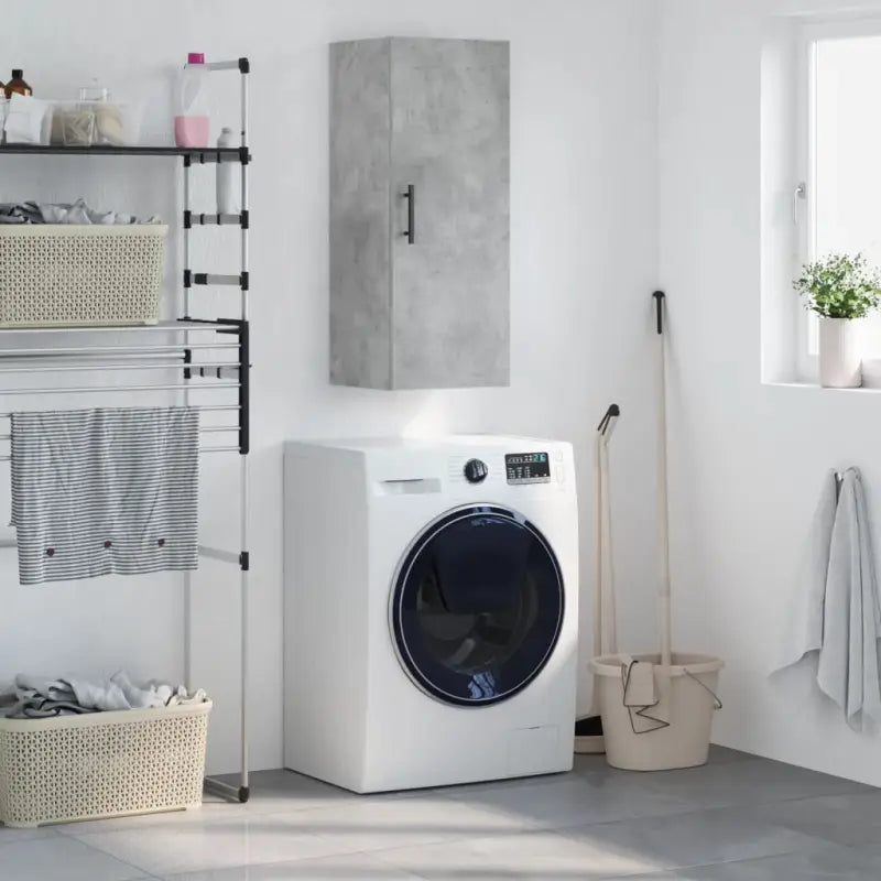 Wandgemonteerde dressoir van bewerkt hout met elegant ontwerp - Dressoirs & buffetkasten