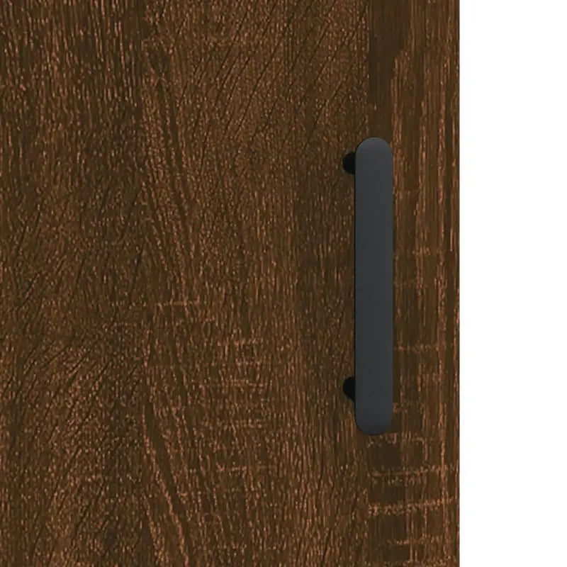 Wandgemonteerde kast van bewerkt hout met elegant ontwerp - Dressoirs & buffetkasten