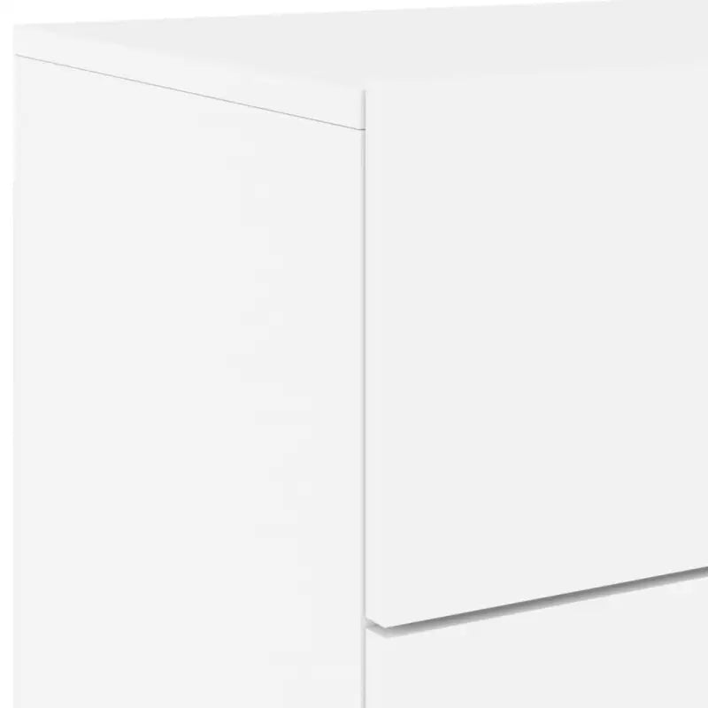 Wandgemonteerde nachtkastjes van bewerkt hout met LED-verlichting - Nachtkastjes