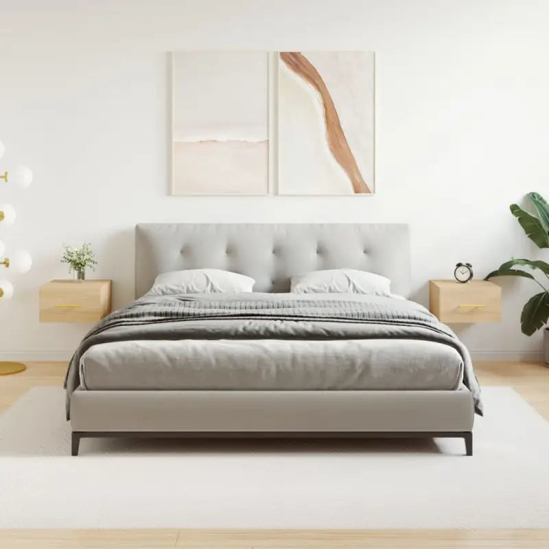 Wandgemonteerde opbergkasten van bewerkt hout voor je interieur - Sonoma eiken / 2 - Opbergkasten & lockerkasten