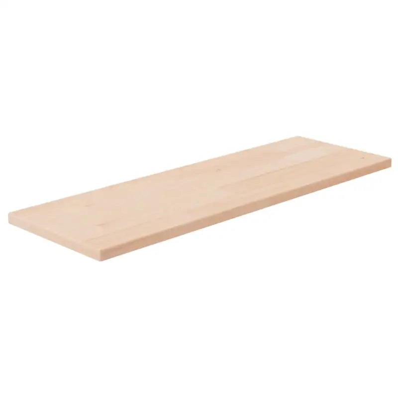 Wandplank in onbehandeld massief eikenhout voor extra opbergruimte - 60 x 20 x 1.5 cm / 1 - Wandplanken