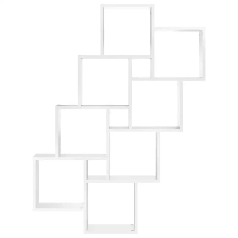 Wandplank van bewerkt hout voor stijlvolle ruimtebesparing - Wit / 1 - Wandplanken