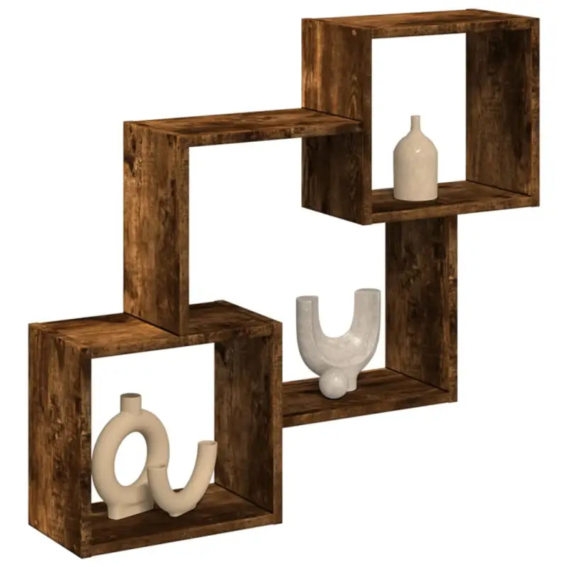 Wandplanken van bewerkt hout voor een decoratief en duurzaam interieur - Gerookt eiken / 1 - Wandplanken