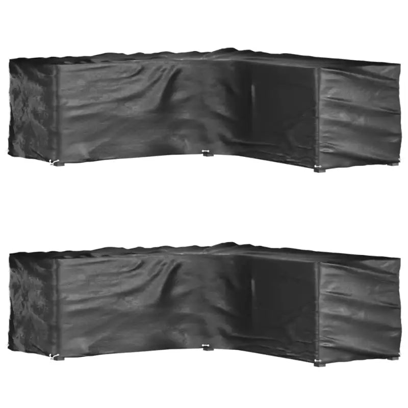 Waterbestendige tuinmeubelhoezen voor rattan sets - 285 x 285 x 90 cm / 2 - Tuinmeubelhoezen