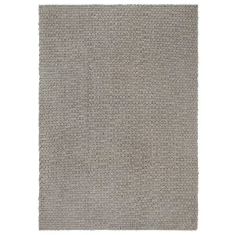 Zacht katoenen vloerkleed voor een warm en beschermd interieur - Grijs / 200 x 300 cm - Vloerkleden