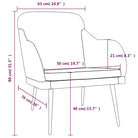 Zachte fluwelen fauteuil voor ultiem ontspanning na een drukke dag - Fauteuils & Relaxfauteuils